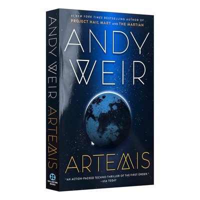 英文原版小说 Artemis 阿特米斯 火星救援作者Andy Weir 英文版 进口英语原版书籍
