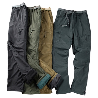 户外防风防水软壳裤休闲工装裤