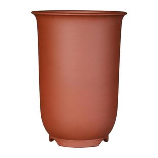 神力特大号京钟兰花盆吊兰盆陶瓷园艺花盆古典素面宜兴紫砂盆花瓶