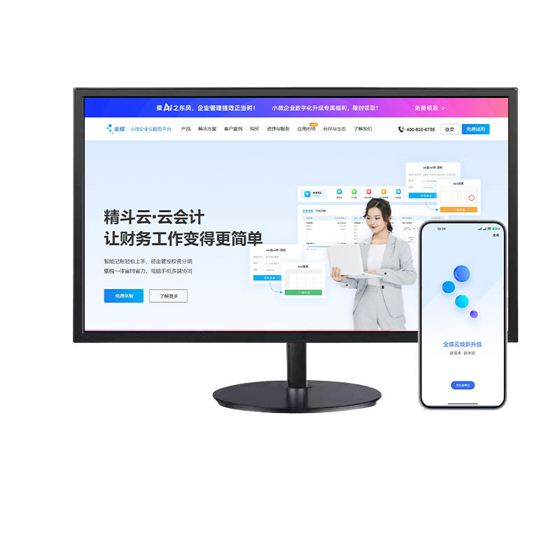 Kingdee/金蝶精斗云云会计财务软件公司ERP系统网页版KIS本地买断