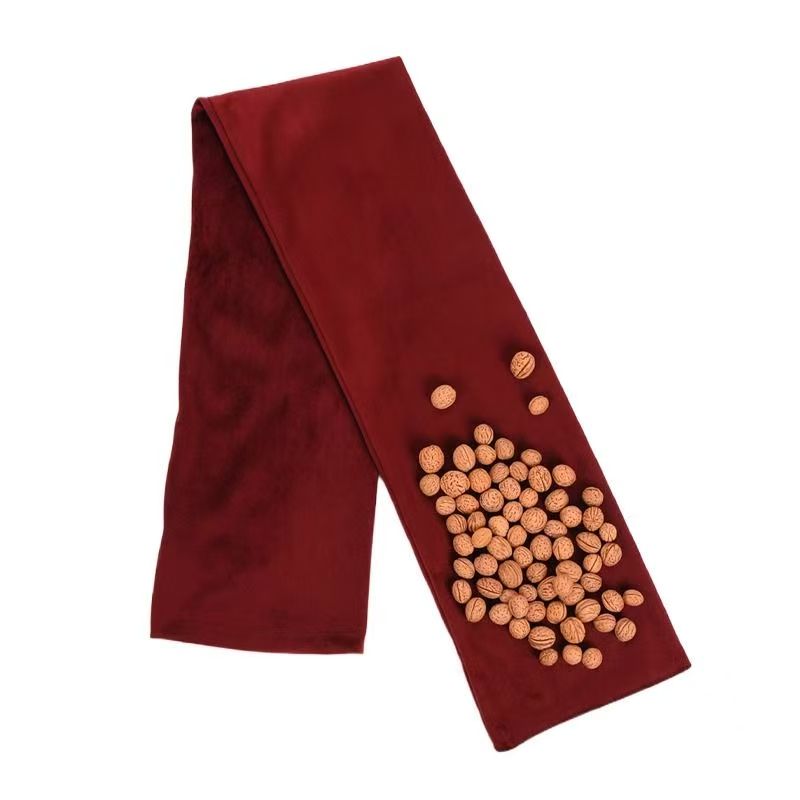 康祝慈拍打袋小桃核拍背按摩肩颈经络不求人捶打袋袋核桃穴位健康