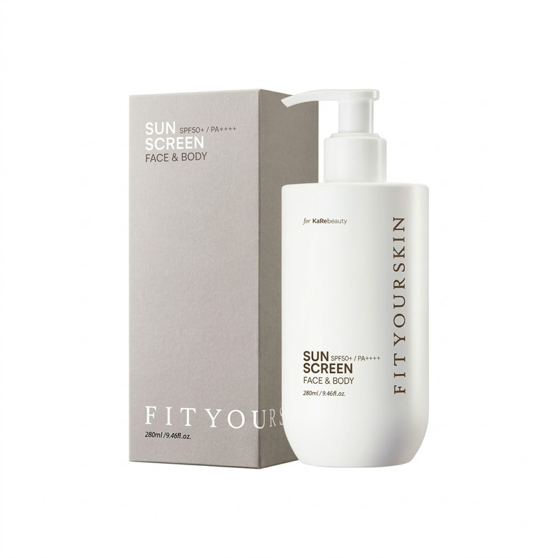 韩国直邮Fit your skin清爽控油清洁蓬松洗发水护发素沐浴露500ml