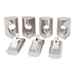 t型螺母20/30/40/45型欧标铝型材滑块弹性弹片螺帽船型锤头国标M6