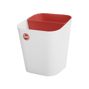 创意简约厨房干湿两用分类垃圾桶家用客厅卧室卫生间方形大号纸篓