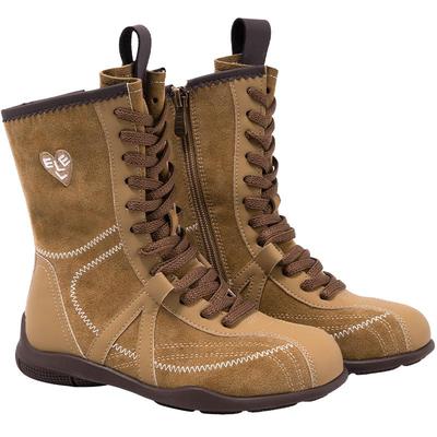 ELLEkids秋冬复古拳击靴马丁靴