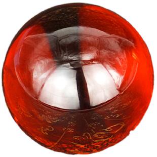 聚宝盆里放的东西配件百福黄铜米缸黄水晶碎石金元宝鸿运珠装饰品