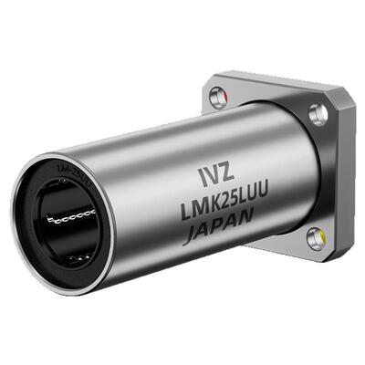 进口加长方法兰直线轴承电镀12防锈LMK8 10 16 20 25 30 35 40LUU