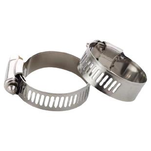 304不锈钢抱箍支架喉箍管强力美式收紧管箍卡箍管卡管夹天然气管