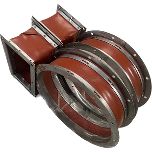 风机软连接通风管接头帆布软连接耐磨高温硅胶帆布方转圆伸缩风管