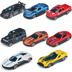 猴赛雷轨道滑行合金车玩具仿真车模型 男孩迷你小汽车赛车儿童玩具礼物