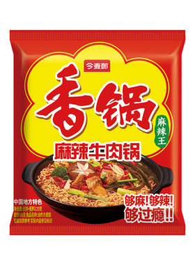 今麦郎麻辣香锅袋装方便面