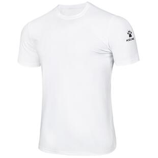 KELME卡尔美运动T恤男透气速干跑步健身训练服女短袖圆领纯色上衣