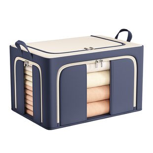 衣服收纳箱整理箱布艺可折叠百纳箱大容量衣柜衣物被子储物箱神器