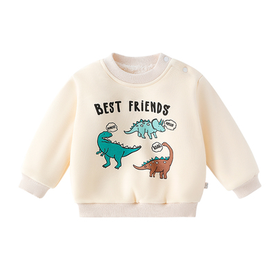 宜爽儿新品加绒卫衣秋冬