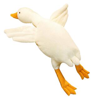 大白鹅可爱靠枕大鹅趴趴鹅鸭子抱枕玩偶女生睡觉床上侧睡夹腿枕头