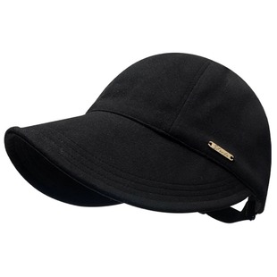 明星同款帽子女春夏渔夫帽大头围大脸圆脸适合百搭显脸小鸭舌帽