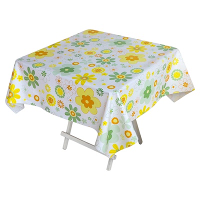 桌布防水防油免洗eva塑料防烫餐桌垫客厅茶几家用台布桌子正方形