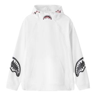 SprayGround鲨鱼嘴2026春季连帽双拉链宇航领卫衣休闲情侣帽衫