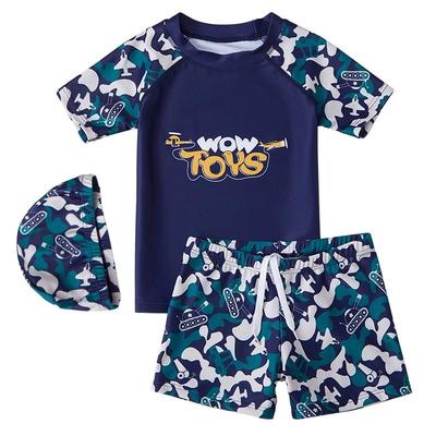 儿童游泳衣男童分体连体游泳套装