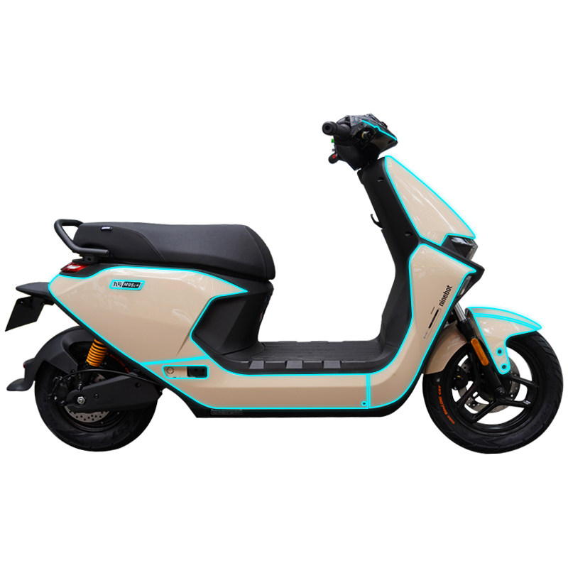 适用九号M95C+隐形车衣改装配件