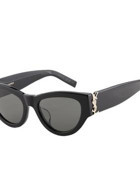 【自营】YSL圣罗兰墨镜女板材猫眼太阳眼镜朴彩英Rose同款SL M94F