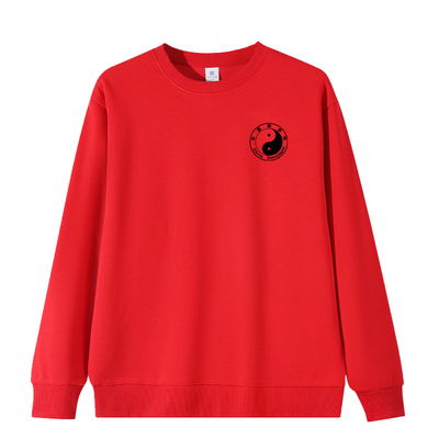 陈家沟太极拳男女圆领卫衣秋冬厚