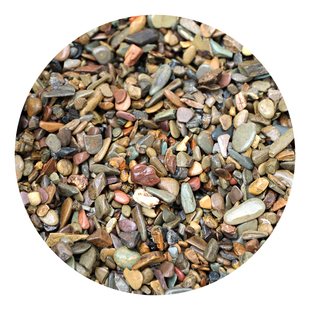 溪流石原生鱼缸造景底砂精选天然溪流沙南美水草缸龟缸雷龙鱼底沙