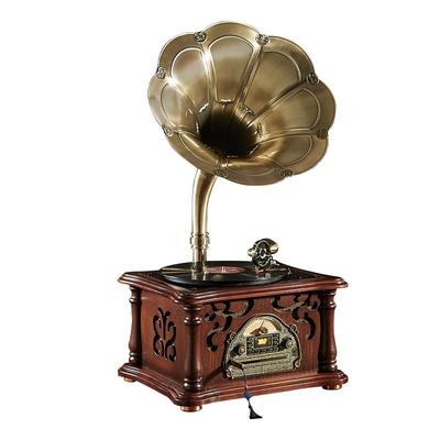 慕氏轻音留声机cd黑胶一体唱片机