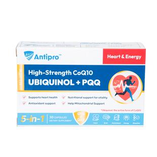 AntiproPQQ+还原型辅酶Q10硒提升卵巢卵子质量备孕男女同服小蓝盾