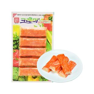 可莱美蟹肉棒蟹棒韩国手撕蟹柳棒低脂蟹味棒蟹足即食零食无法呼吸
