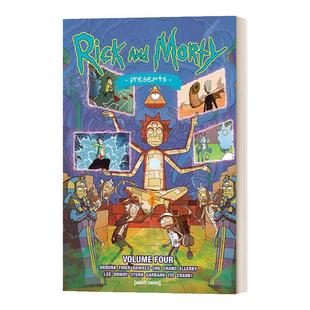 瑞克与莫蒂特刊合集4 英文原版 Rick and Morty Presents Vol.4 莫迪和瑞克 美国科幻情景喜剧卡通漫画书 动画读物周边 英语书籍
