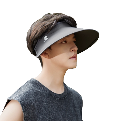 夏季男士空顶防晒帽户外遮阳帽