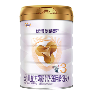 圣元优博剖蓓舒3段奶粉900g*6罐