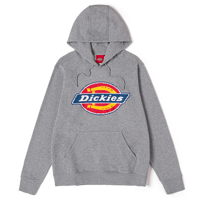 Dickies工装风连帽大logo卫衣