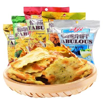 AJI惊奇脆片饼干200gX6大袋