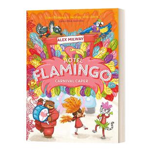火烈鸟旅馆3 惊险嘉年华 英文原版 Hotel Flamingo Carnival Caper 弗拉明戈酒店系列 公馆 儿童读物 英文版 进口英语原版书籍