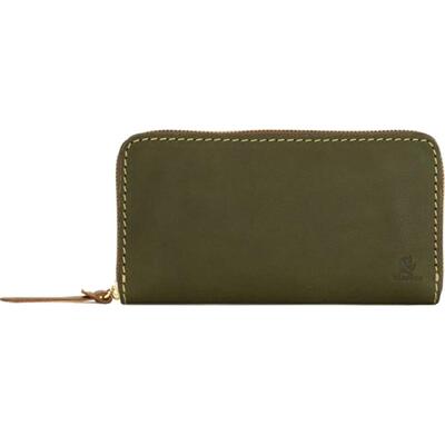 kissora新款女式长款牛链式钱包