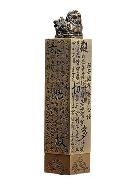 狮子心经立式线香炉家居室内摆件