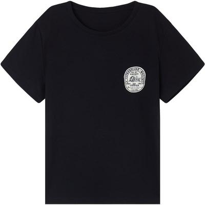 urlazh/有兰黑色简约休闲T恤