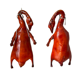 仿真深井烧鹅仔叉烧肉烧鸭烧肉烤乳鸽白斩切鸡豉油鸡广式烧腊模型