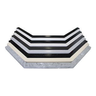 实心钻石型挡水条卫生间菱形防水条大理石淋浴房石基浴室干湿分离