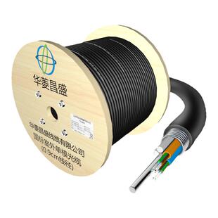 华菱昌盛 国标室外单模铠装光缆线4芯6芯8芯12芯24芯48芯72芯144芯光纤线层绞式架空直埋式光缆电信级GYTS/TA