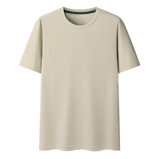 雅鹿断码清仓男士短袖t恤潮流夏季薄款圆领速干休闲美式半袖上衣