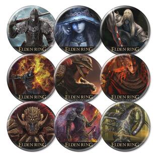 艾尔登法环吧唧徽章磁性冰箱贴老头环菈妮女武神拉塔恩游戏周边