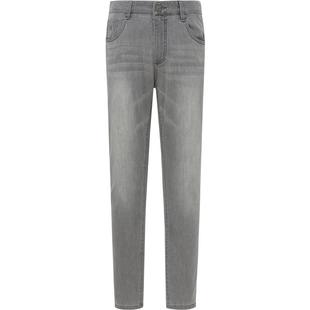 【3D针织】LAMPO/蓝豹春夏男士牛仔裤弹力舒适针织易打理休闲裤