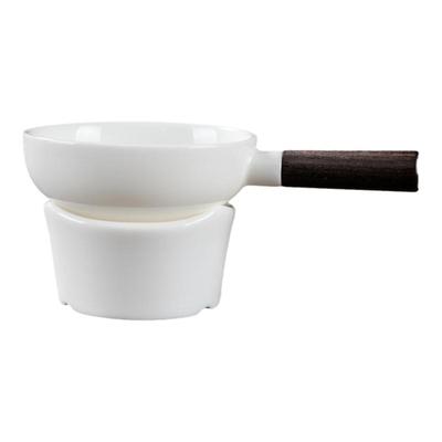 茶漏茶滤羊脂玉白瓷茶叶过滤网泡茶陶瓷公道杯一体滤茶器茶具配件