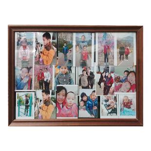 老式玻璃相框挂墙 高端植绒背板照片防滑落 送父辈礼物纪念品摆台
