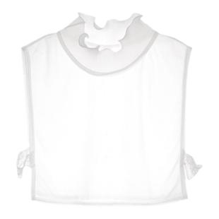 TT unique 女神款清新白色通勤显瘦淑女OL柔美气质假领子内搭高领