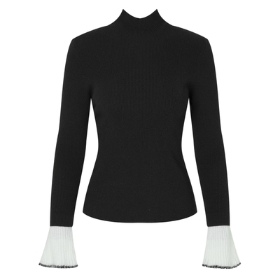 IDPAN百搭羊毛针织衫半高领