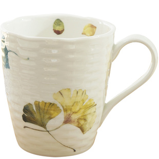 秋实系列 骨瓷陶瓷杯 水杯 茶杯牛奶咖啡早餐杯创意设计日式和风